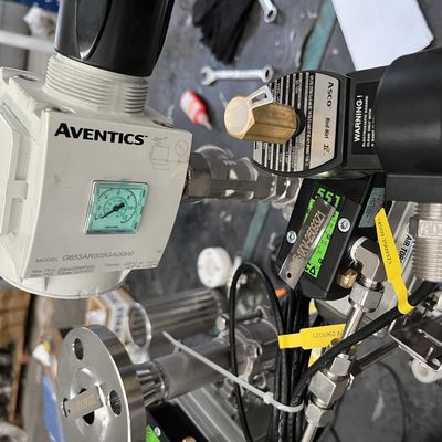 Sanitary Tube Pigging Pipe Cleaning Pigging Systems ASME B16.5 RF