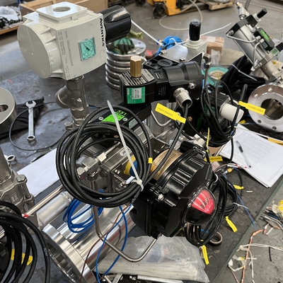 Interlocking Automated Pigging System Scraper Launcher And Receiver